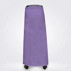 Greyish Purple  Plain Cotton Lungi